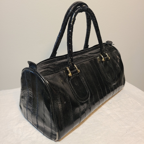 Calvin Klein vintage eel skin purse bag - Picture 2 of 8